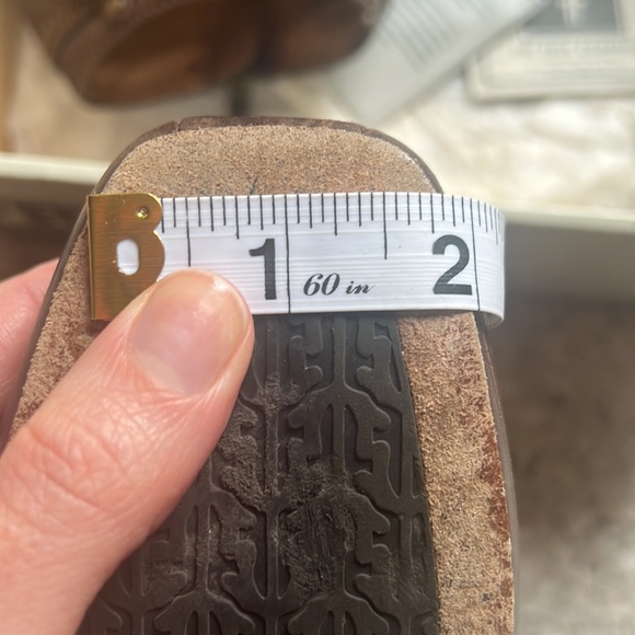 FRYE Andie Ankle bootie heels dark brown women size 7 - Picture 13 of 16